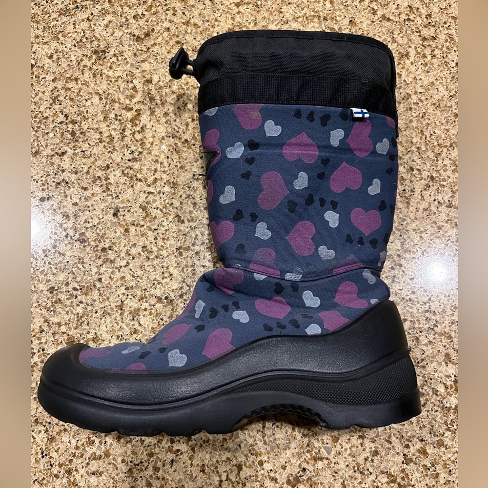 Kuoma Heart Pattern Boots 34